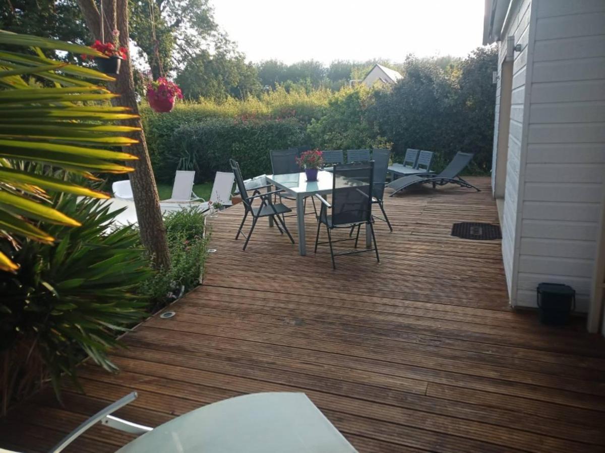 Grande Chambre Entre Caen Et La Mer Chambre Terrasse Jardin Et Piscine Mathieu Exterior foto